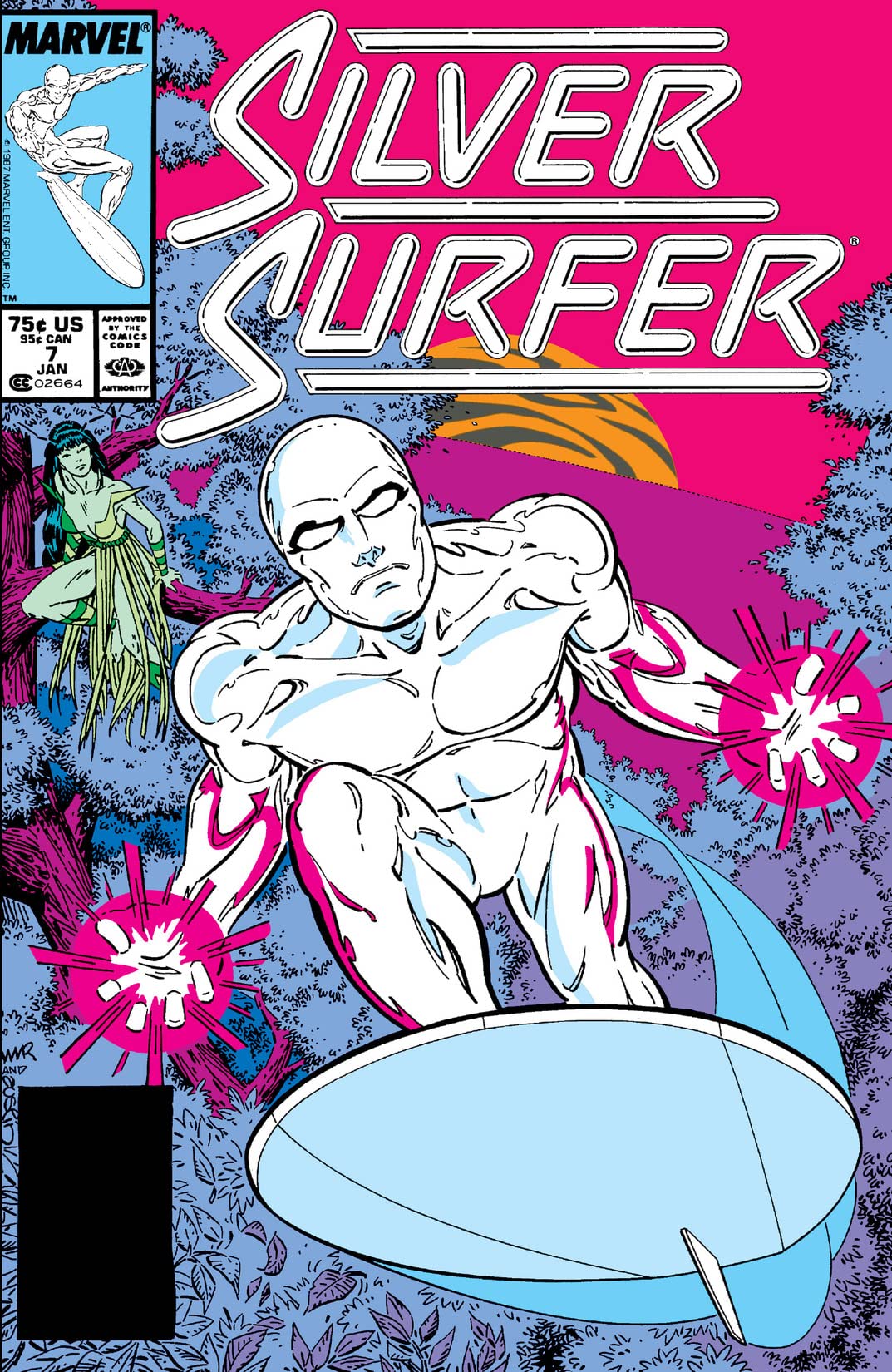 Silver Surfer (1987) #7 cover