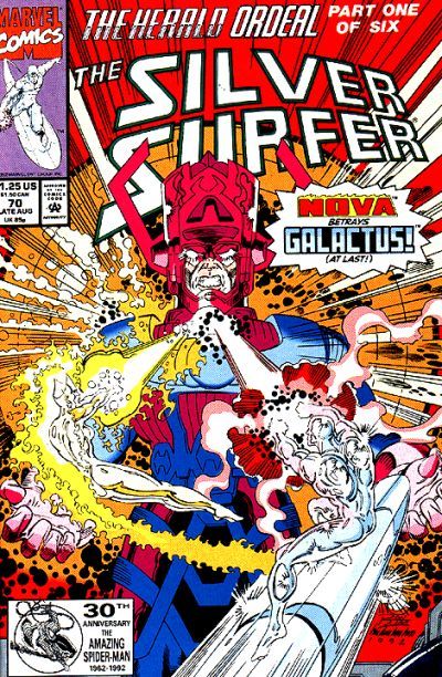 Silver Surfer (1987) #70 cover