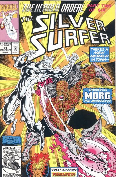 Silver Surfer (1987) #71 cover