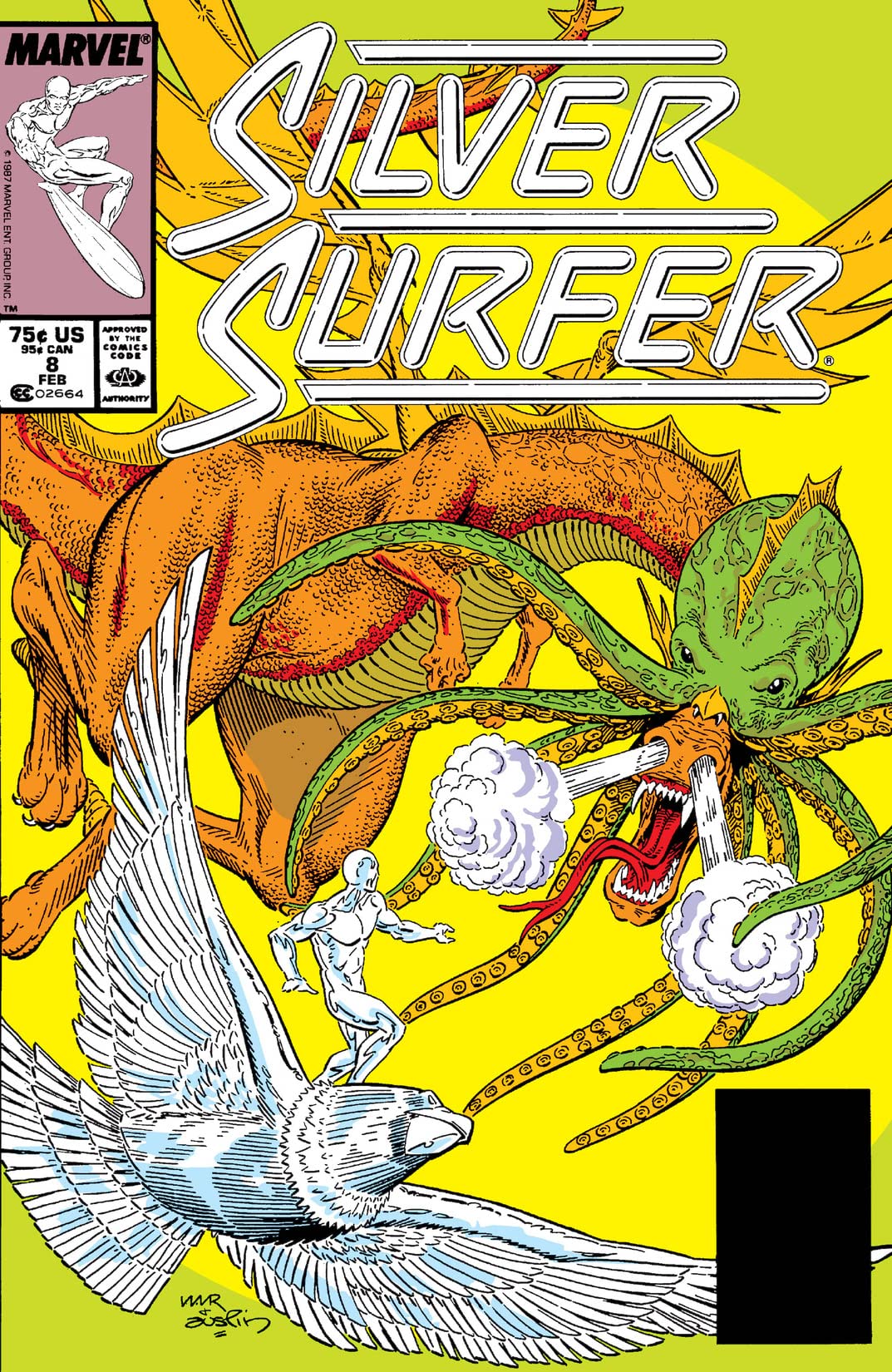 Silver Surfer (1987) #8 cover