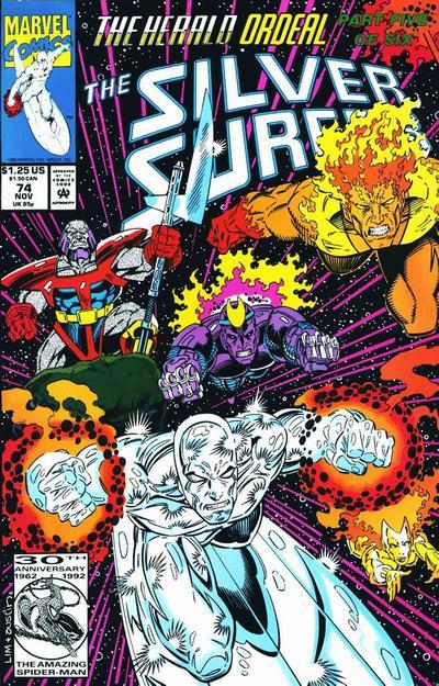 Silver Surfer (1987) #74 cover