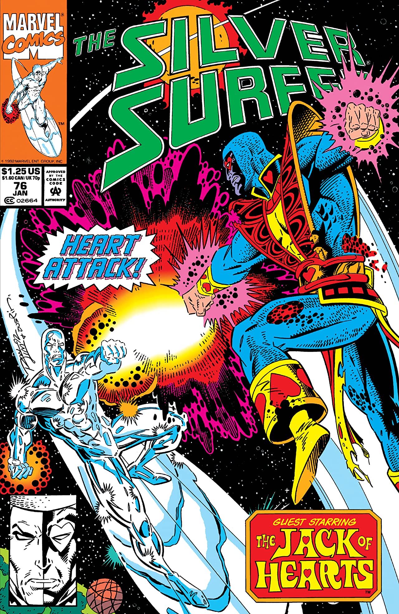 Silver Surfer (1987) #76 cover