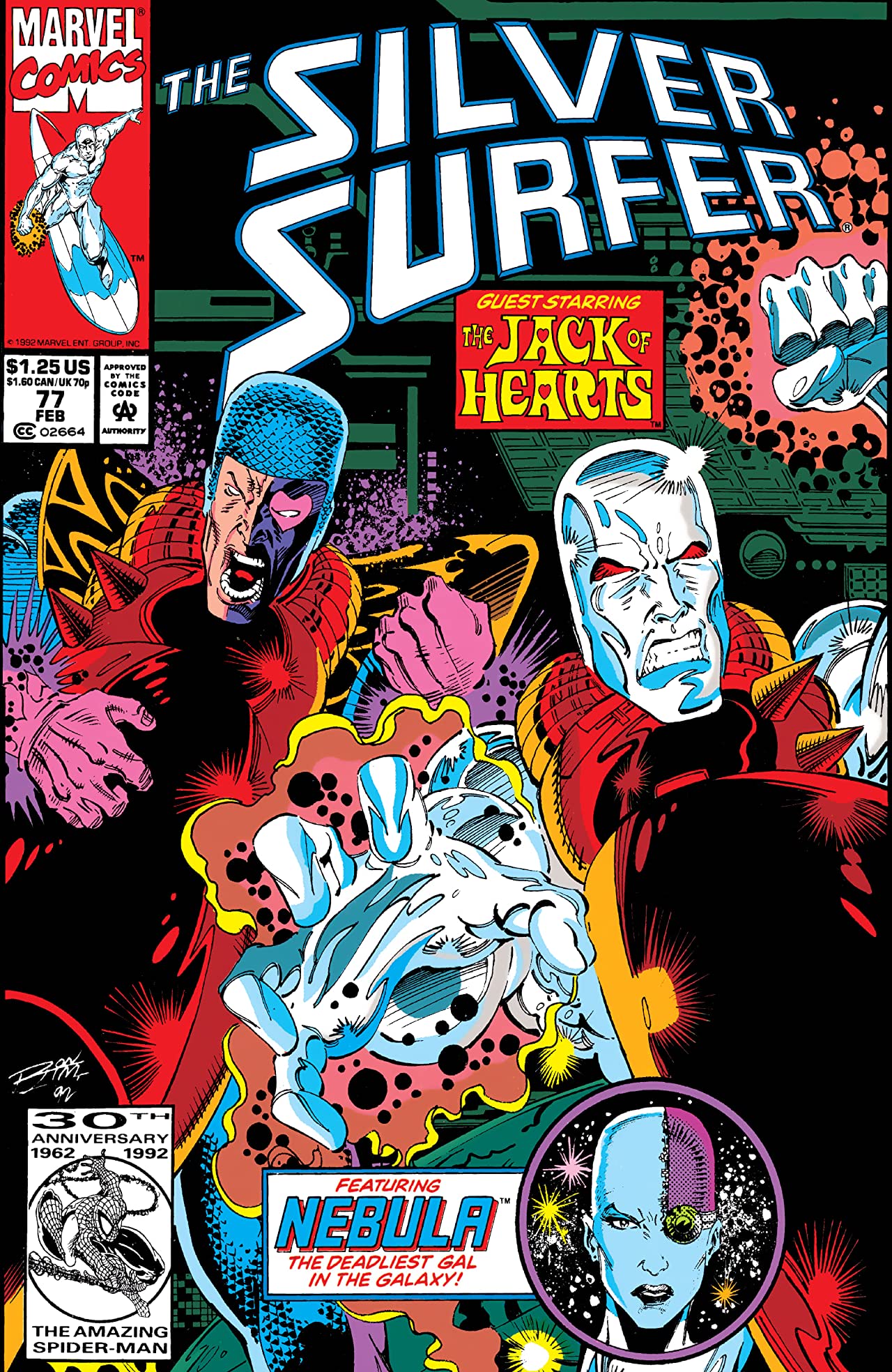 Silver Surfer (1987) #77 cover