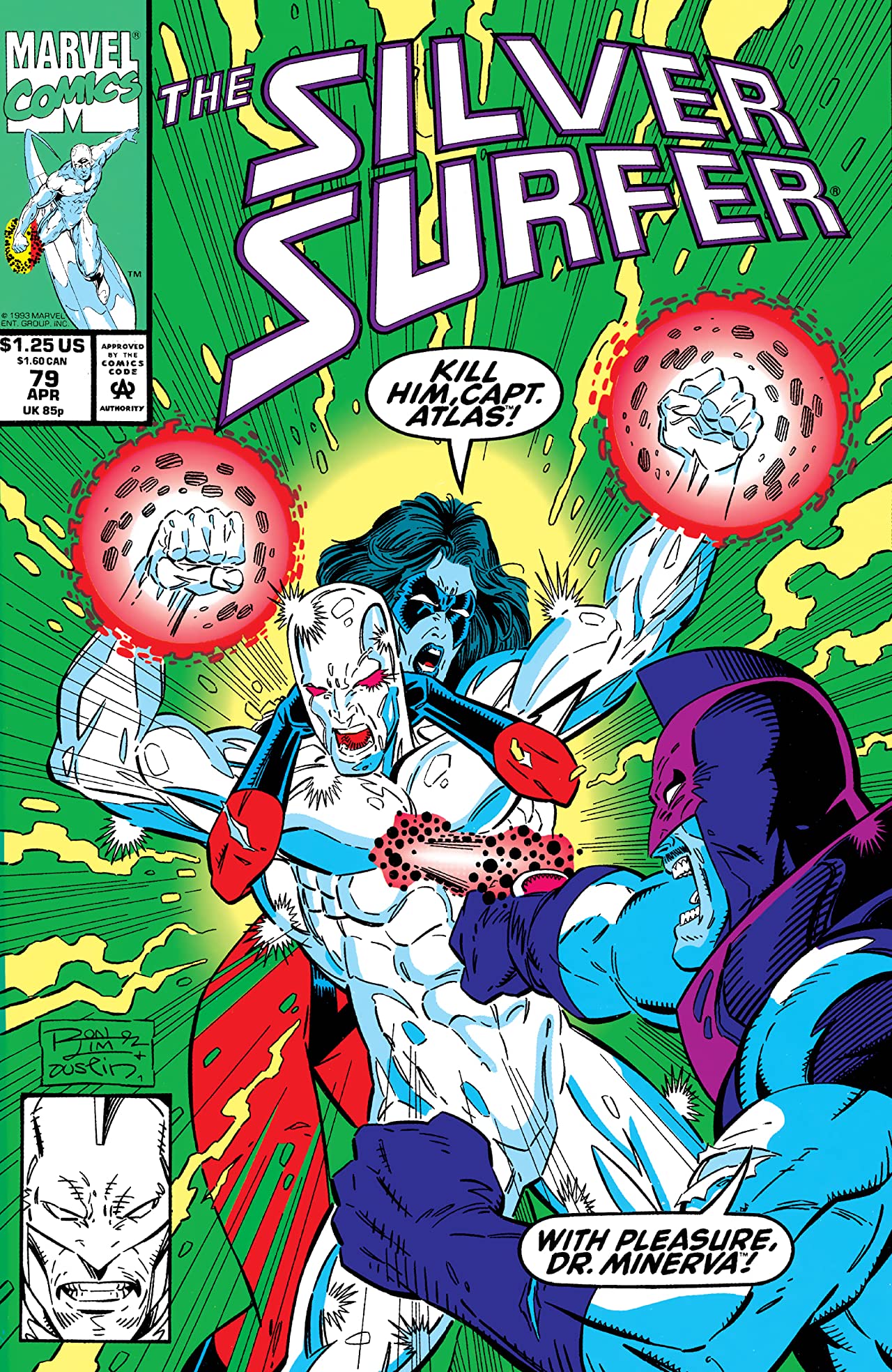 Silver Surfer (1987) #79 cover