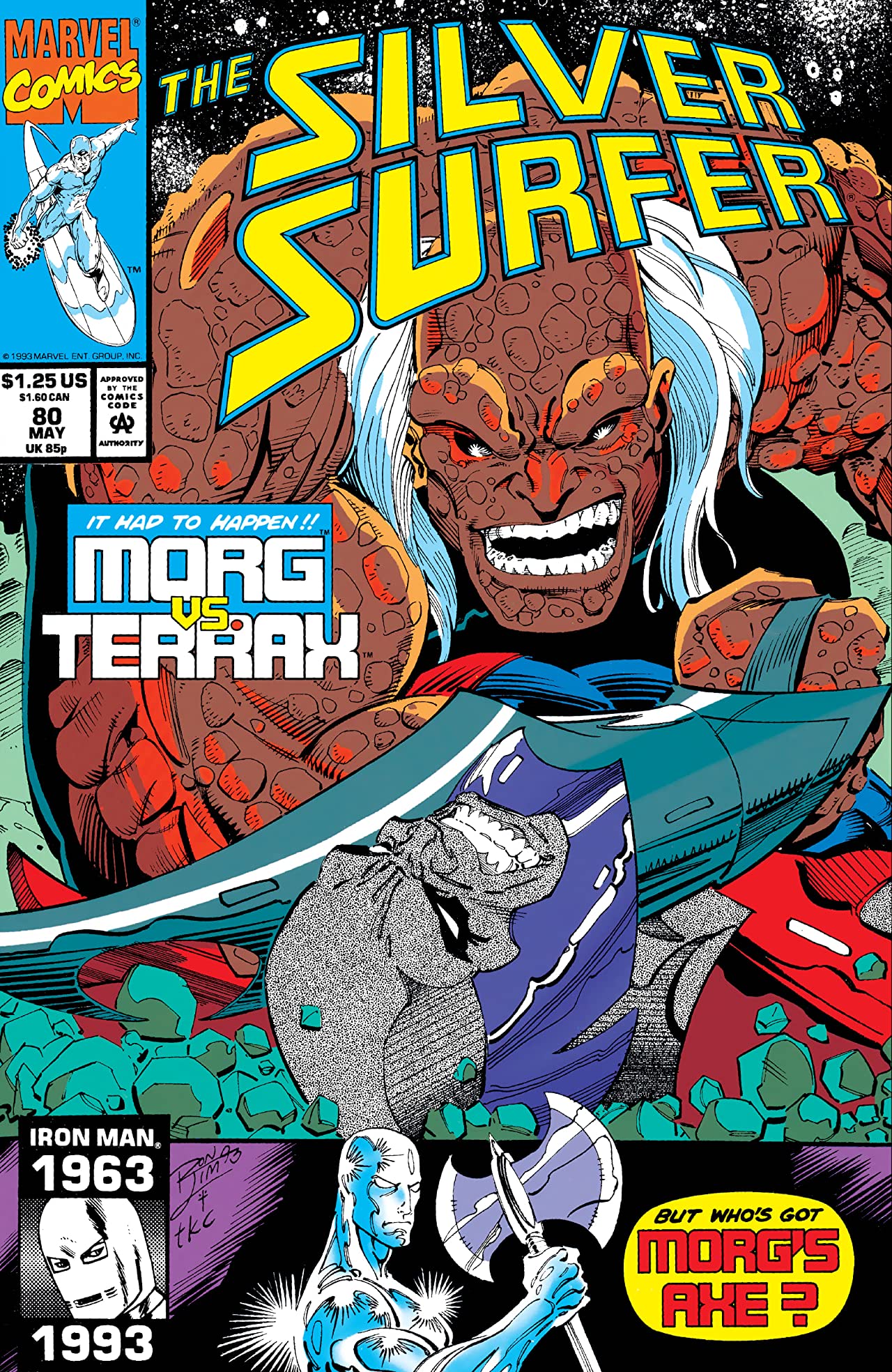 Silver Surfer (1987) #80 cover