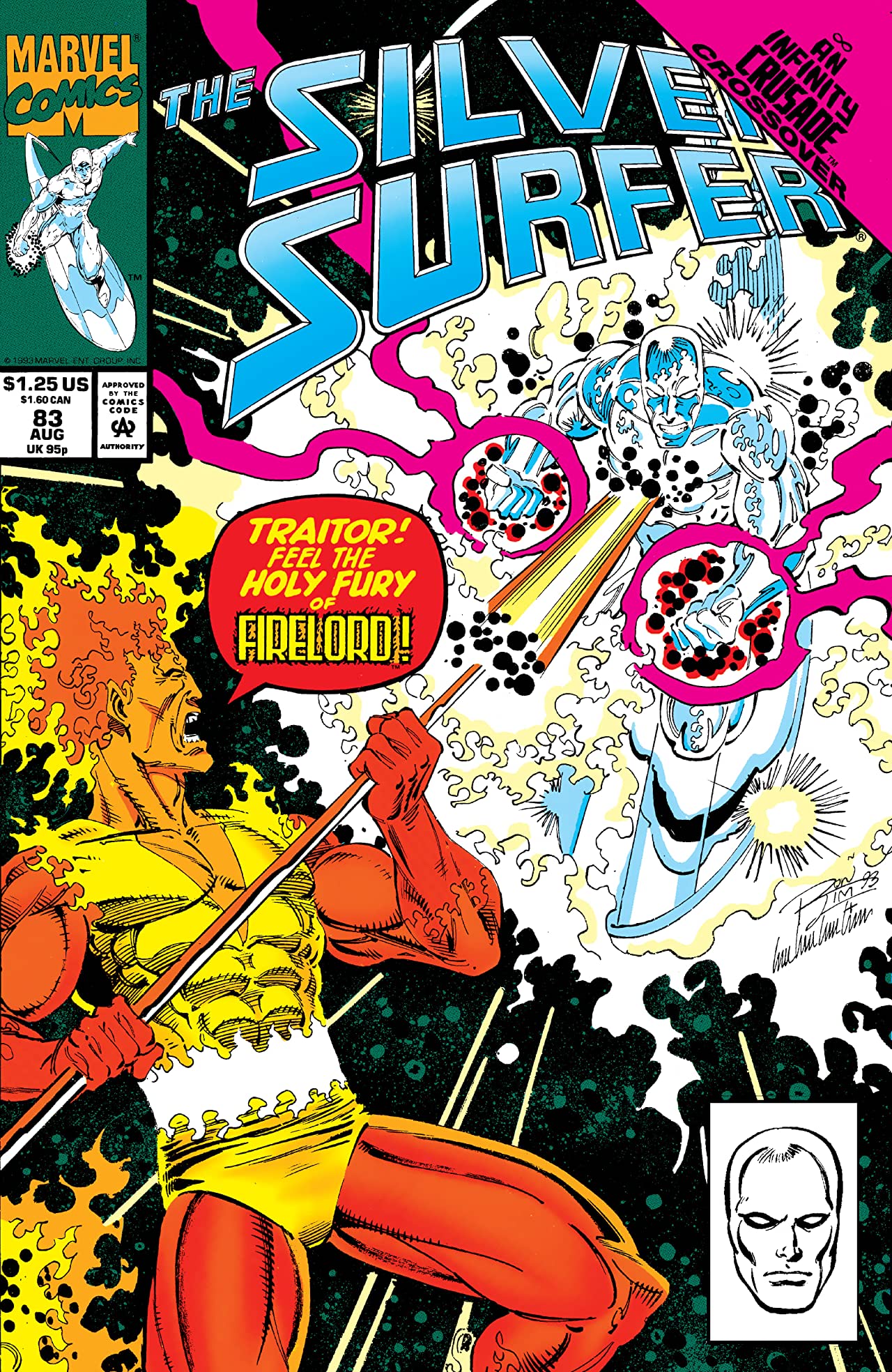 Silver Surfer (1987) #83 cover