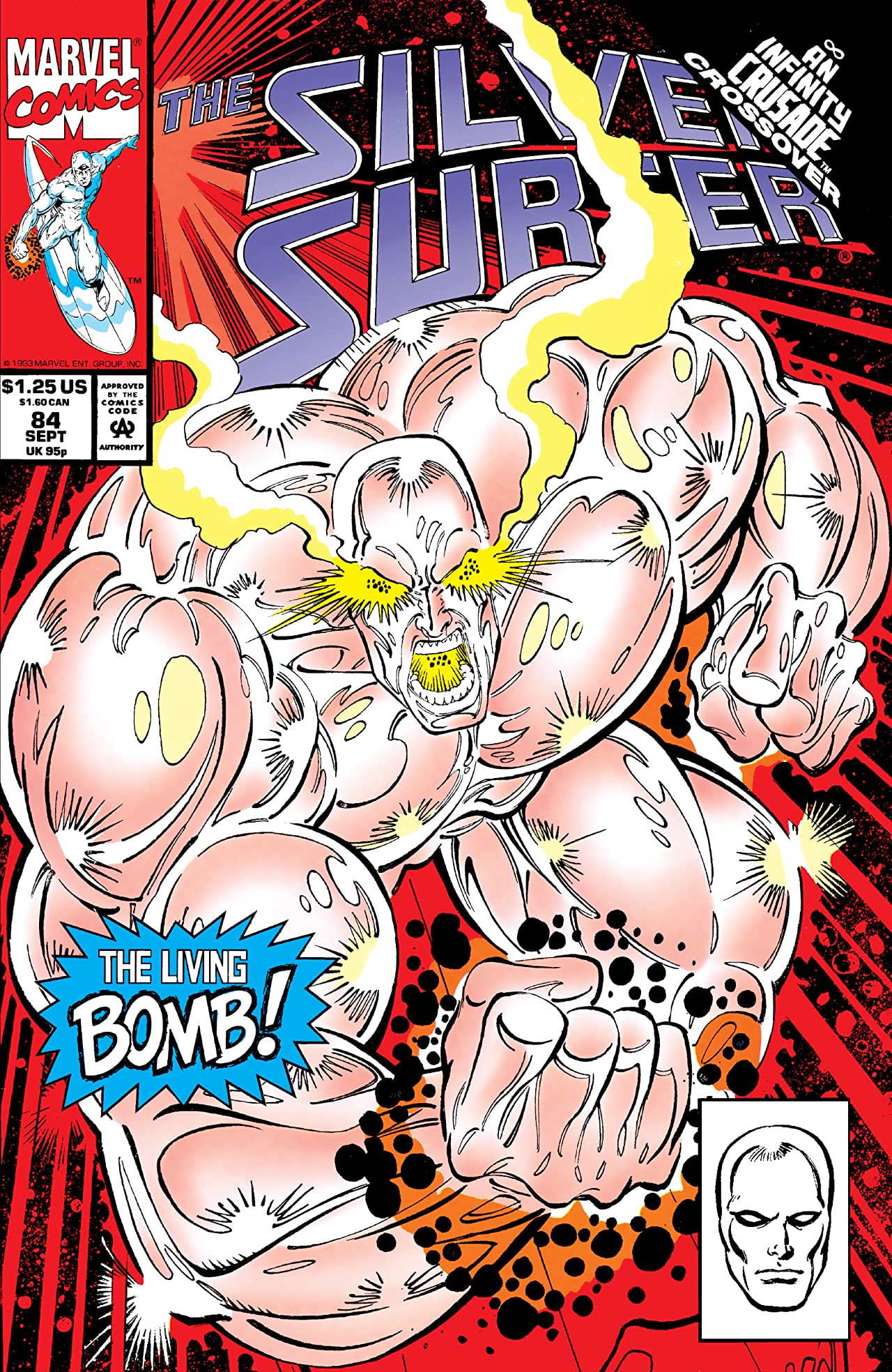 Silver Surfer (1987) #84 cover