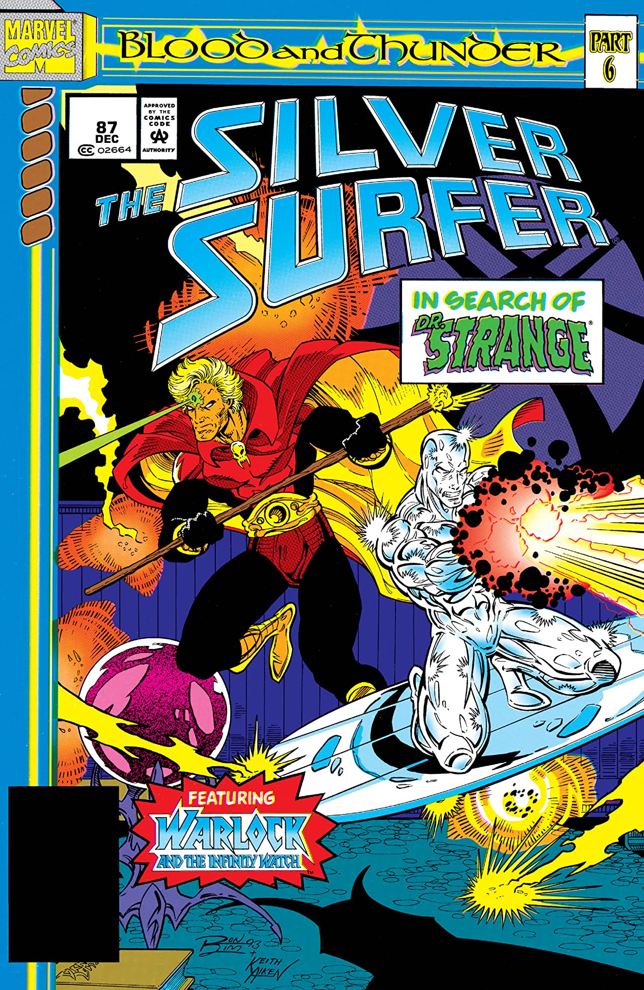 Silver Surfer (1987) #87 cover