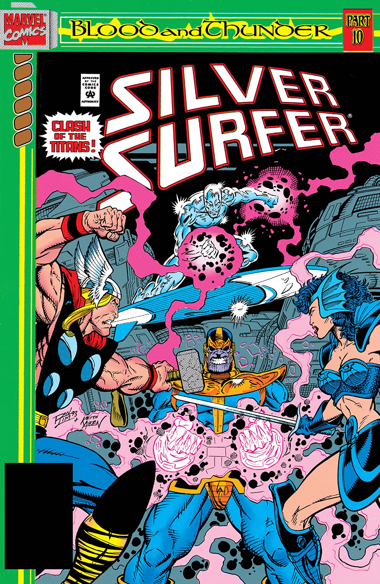 Silver Surfer (1987) #88 cover