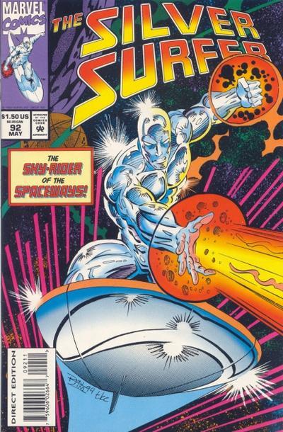 Silver Surfer (1987) #92 cover