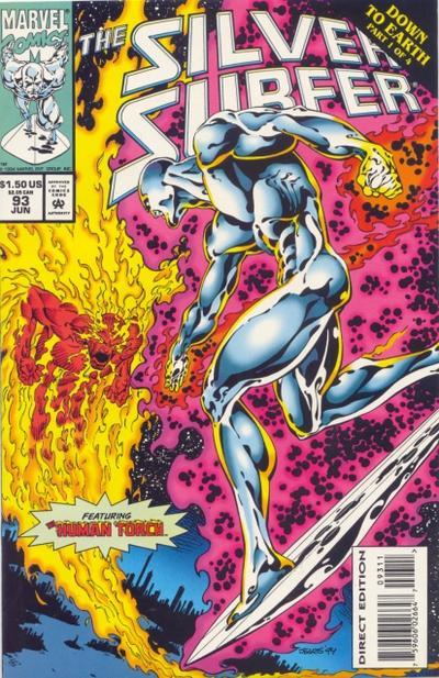 Silver Surfer (1987) #93 cover