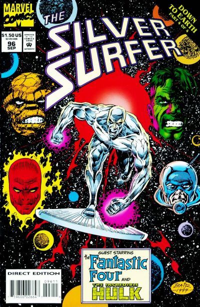 Silver Surfer (1987) #96 cover