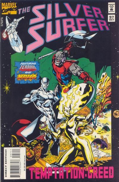 Silver Surfer (1987) #97 cover