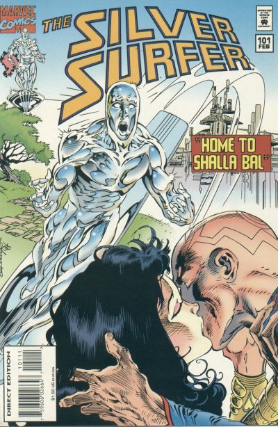 Silver Surfer (1987) #101 cover