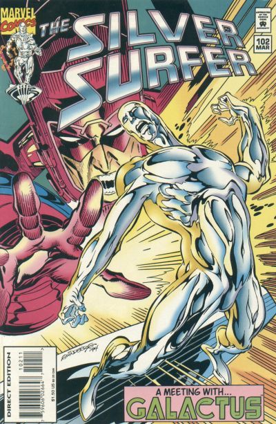 Silver Surfer (1987) #102 cover