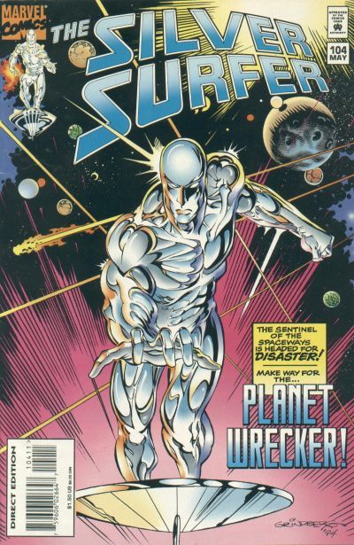 Silver Surfer (1987) #104 cover