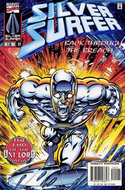 Silver Surfer (1987) #121 cover