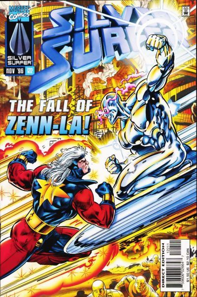 Silver Surfer (1987) #122 cover