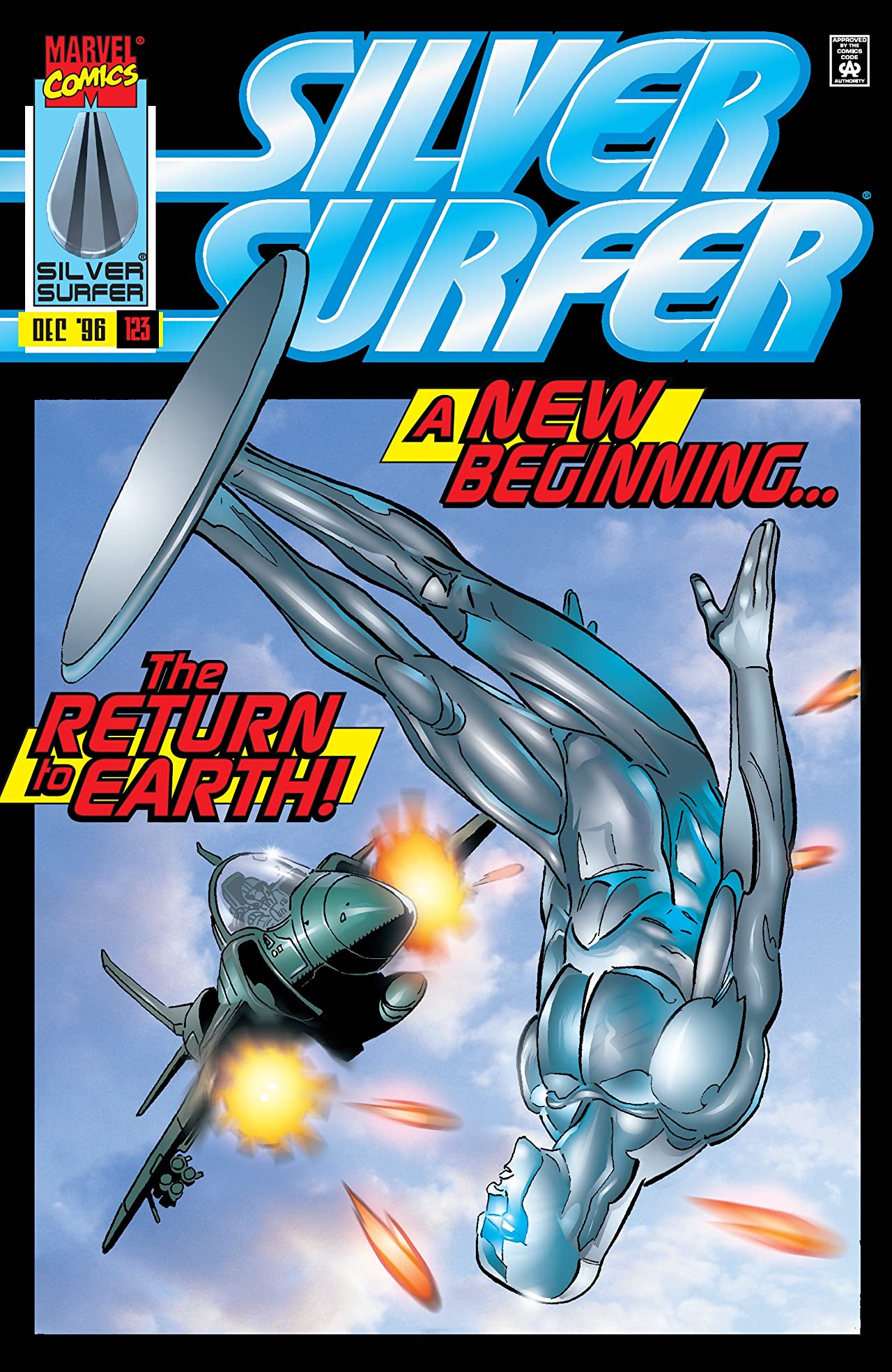 Silver Surfer (1987) #123 cover