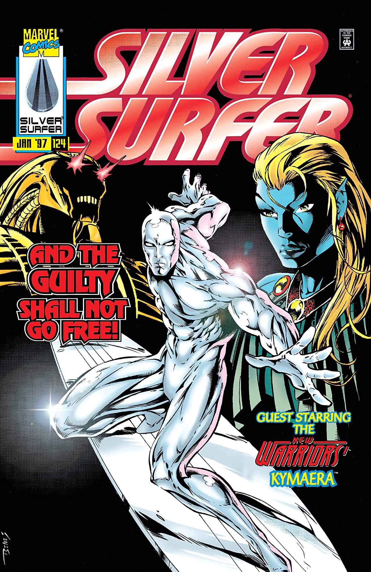 Silver Surfer (1987) #124 cover