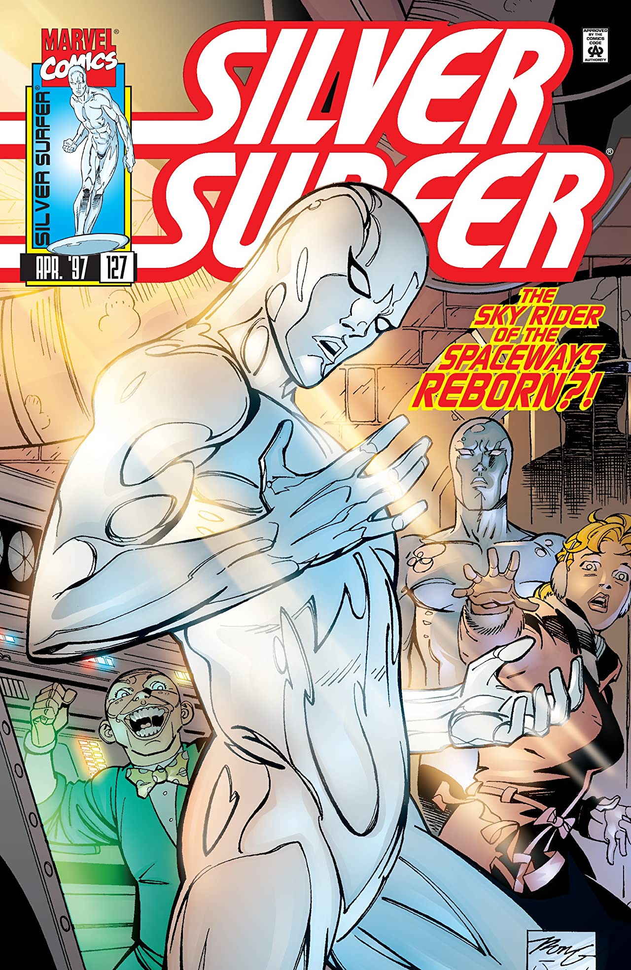 Silver Surfer (1987) #127 cover