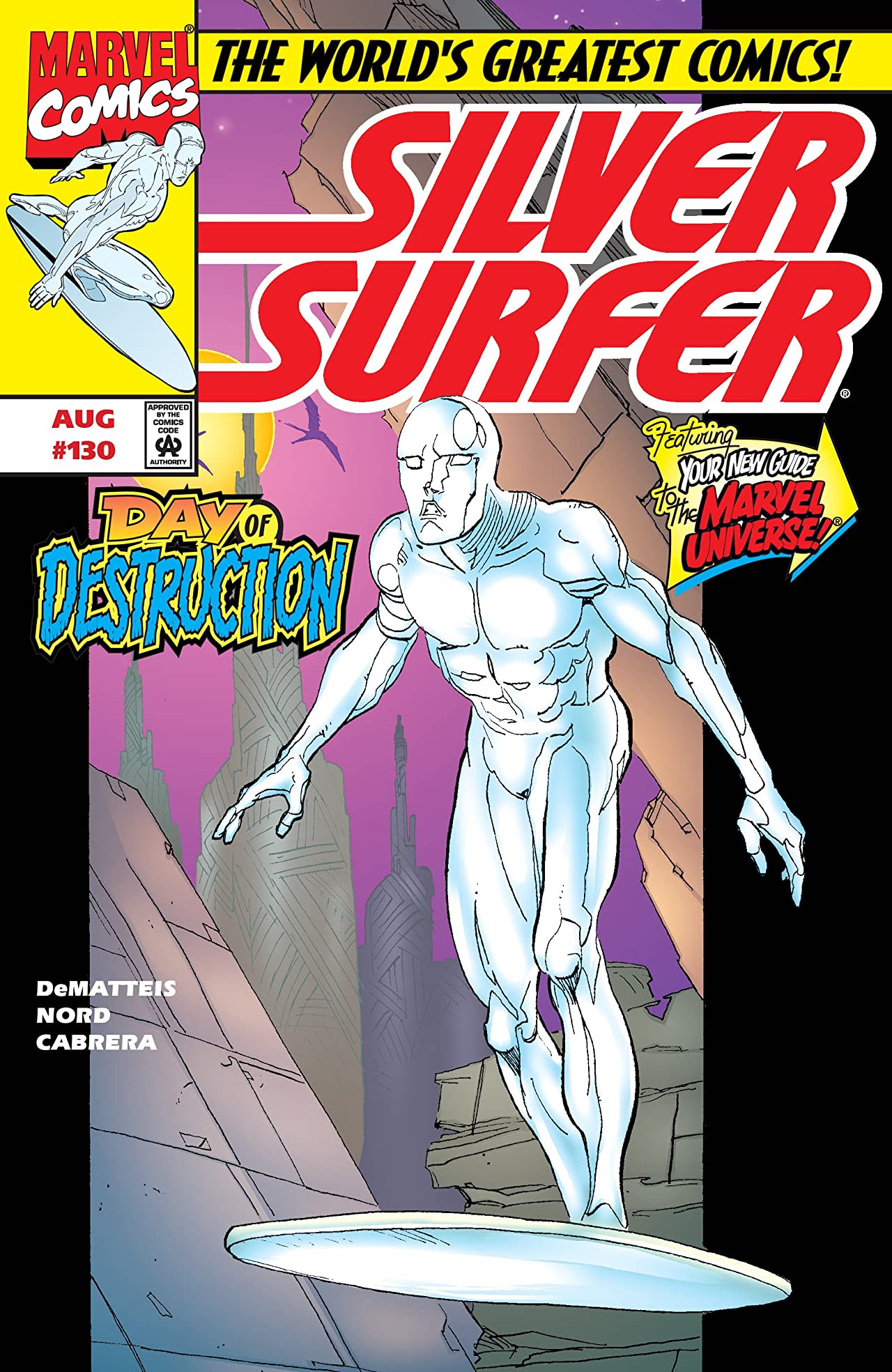 Silver Surfer (1987) #130 cover