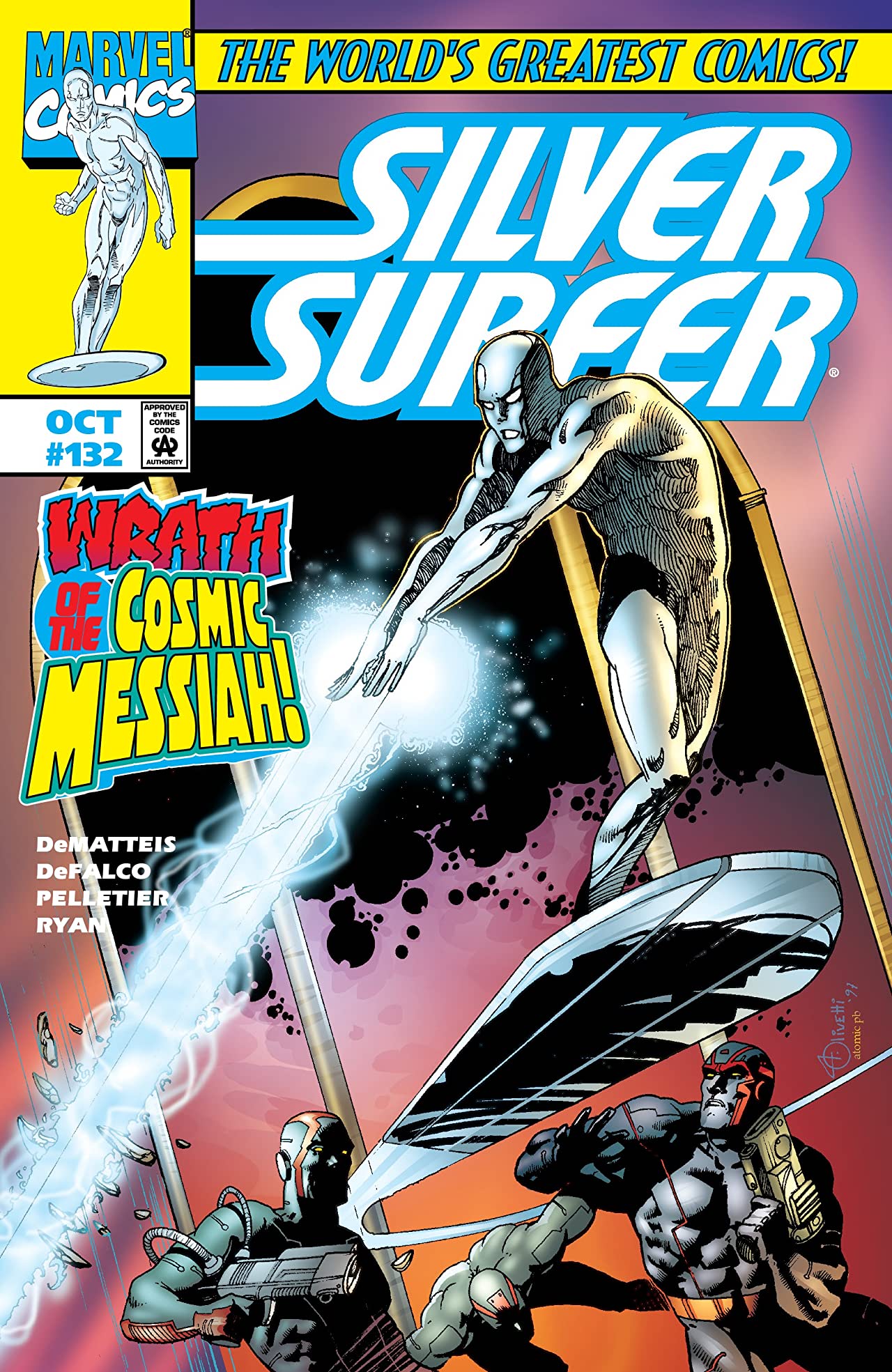 Silver Surfer (1987) #132 cover