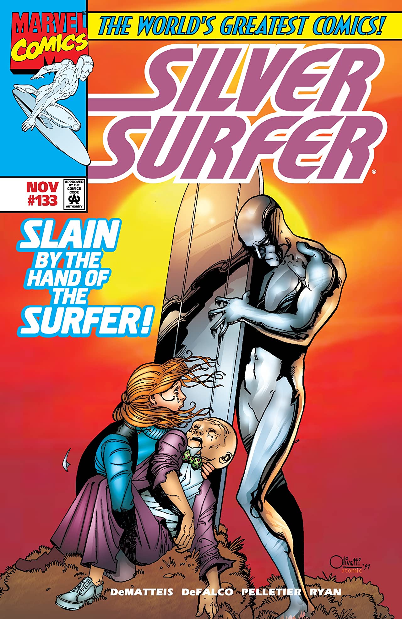 Silver Surfer (1987) #133 cover