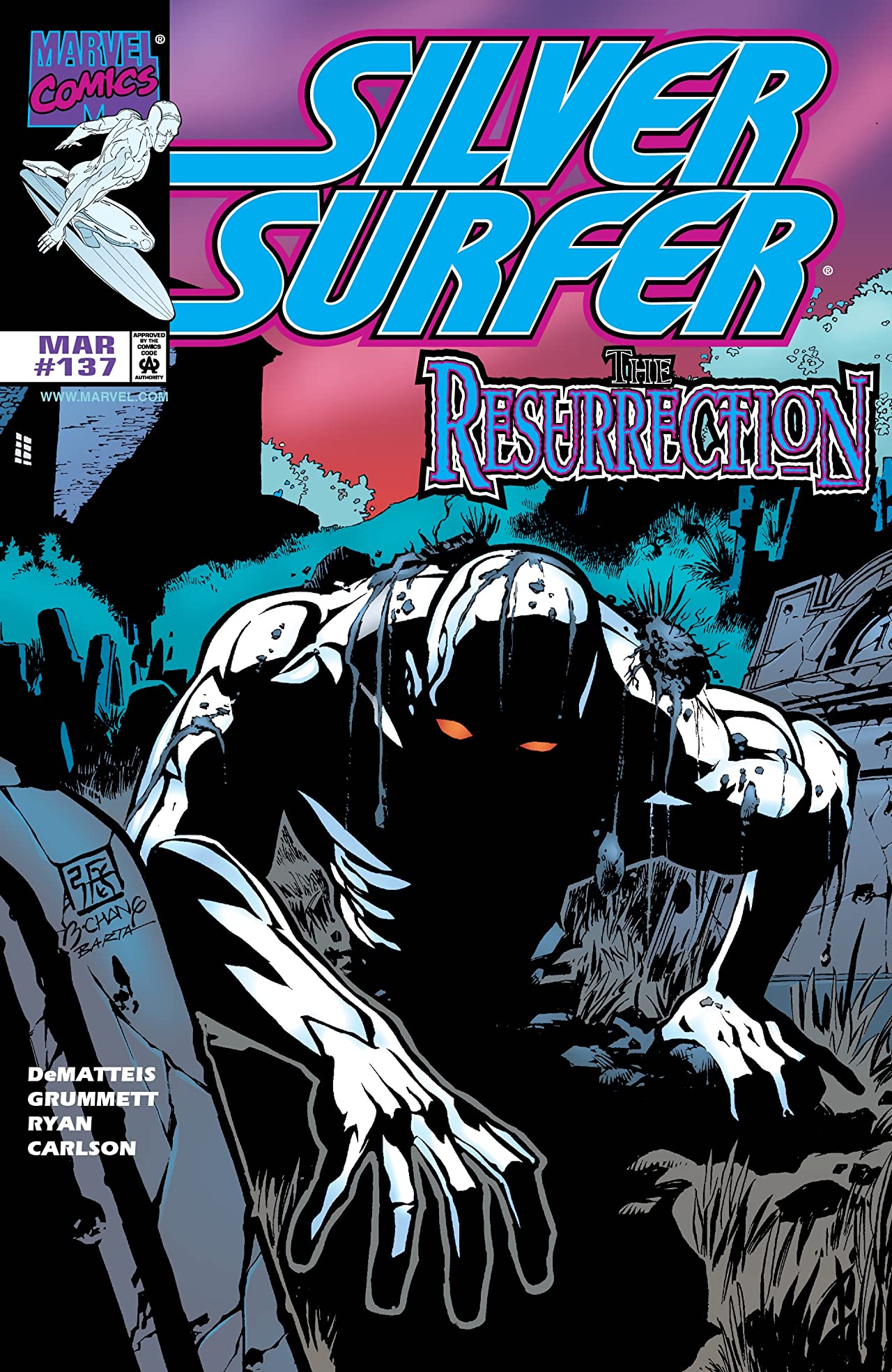 Silver Surfer (1987) #137 cover