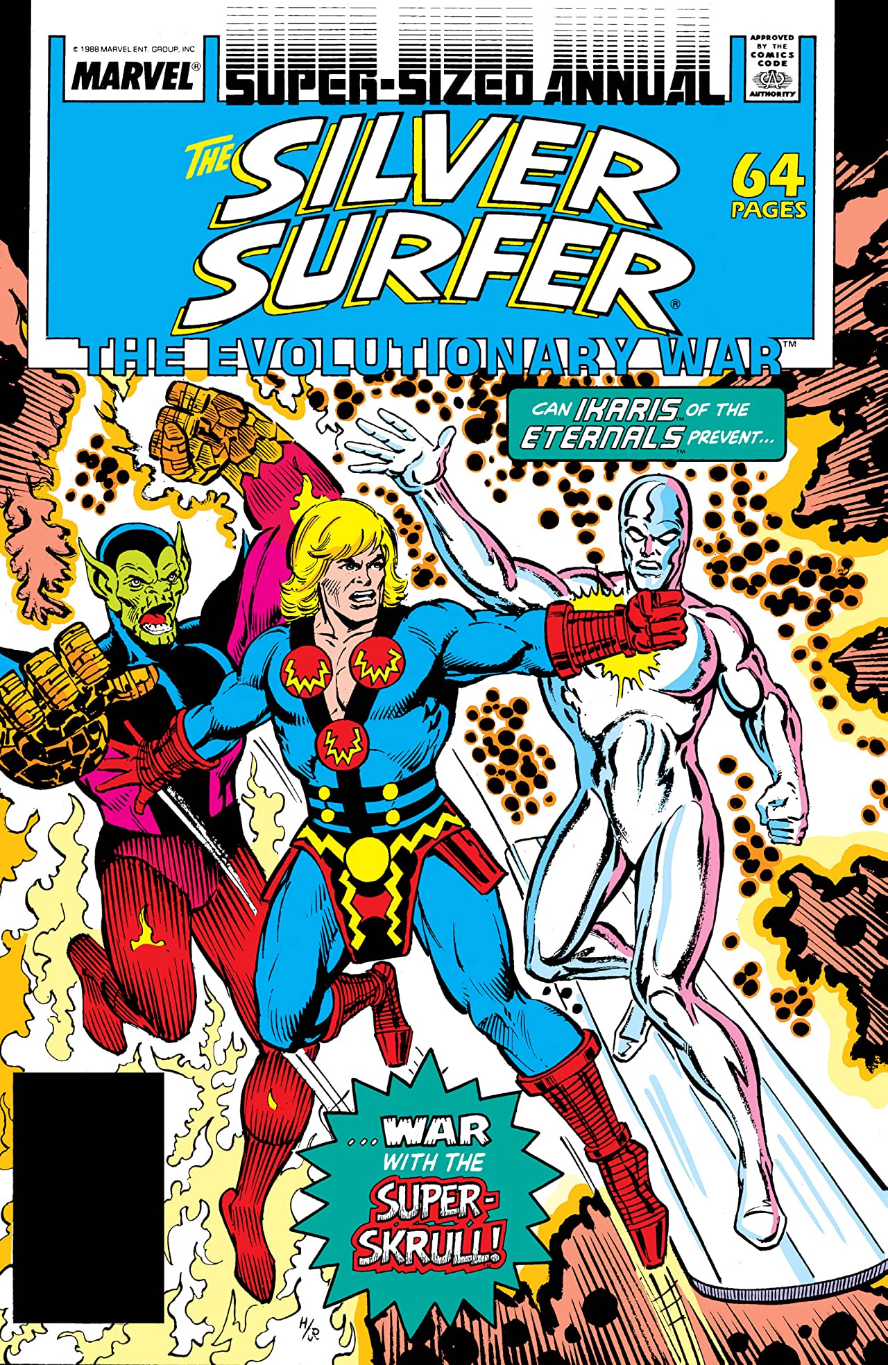 Cover of Silver Surfer Annual