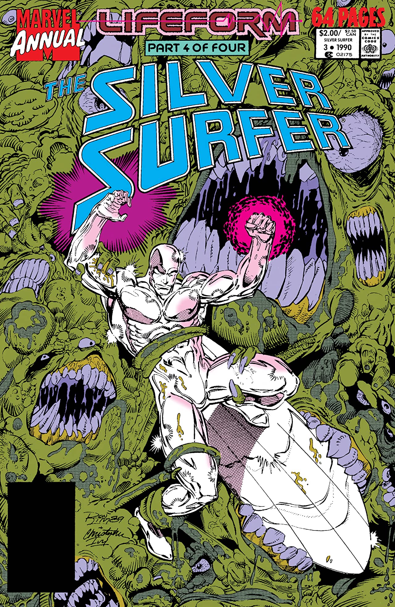 Cover of Silver Surfer Annual