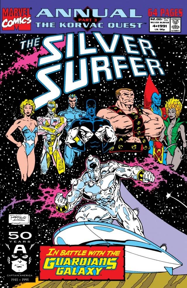 Cover of Silver Surfer Annual