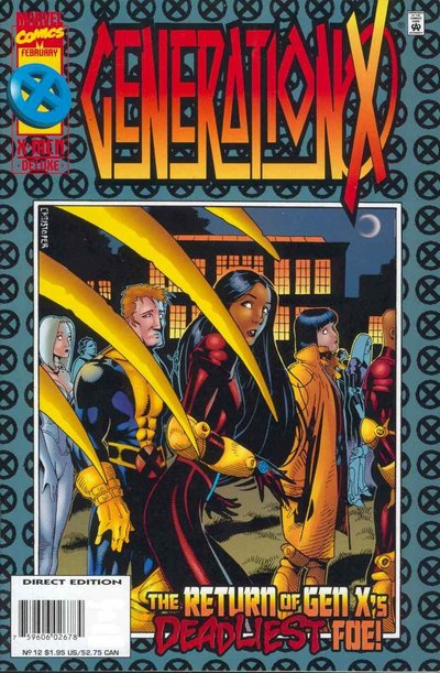 Generation X (1994) #12 cover