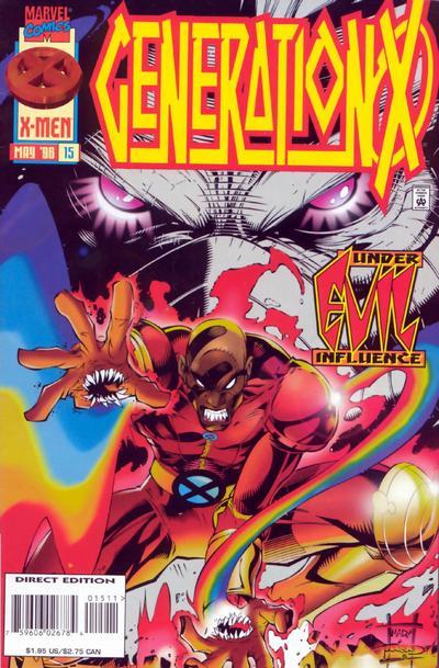 Generation X (1994) #15 cover