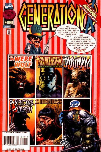 Generation X (1994) #17 cover