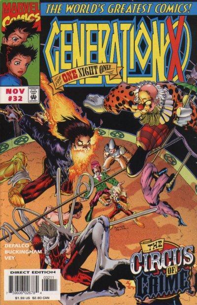 Generation X (1994) #32 cover