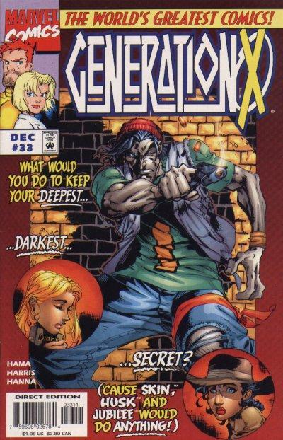 Generation X (1994) #33 cover