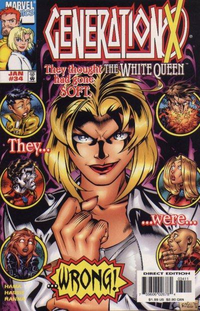 Generation X (1994) #34 cover