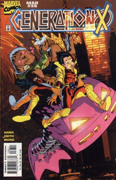 Generation X (1994) #36 cover