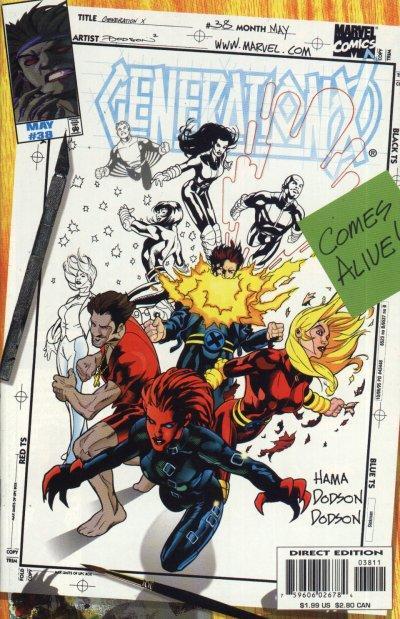 Generation X (1994) #38 cover