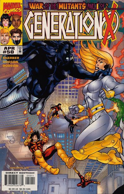 Generation X (1994) #50 cover