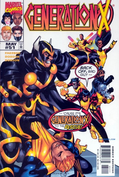 Generation X (1994) #51 cover