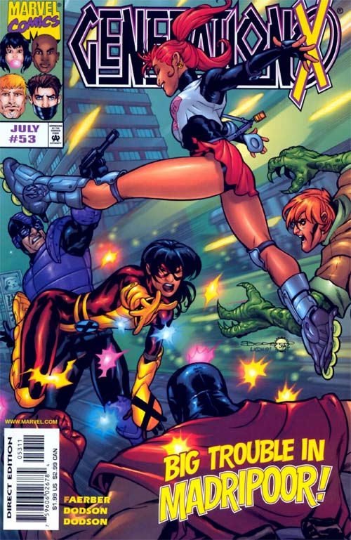Generation X (1994) #53 cover