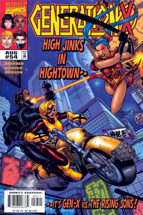 Generation X (1994) #54 cover