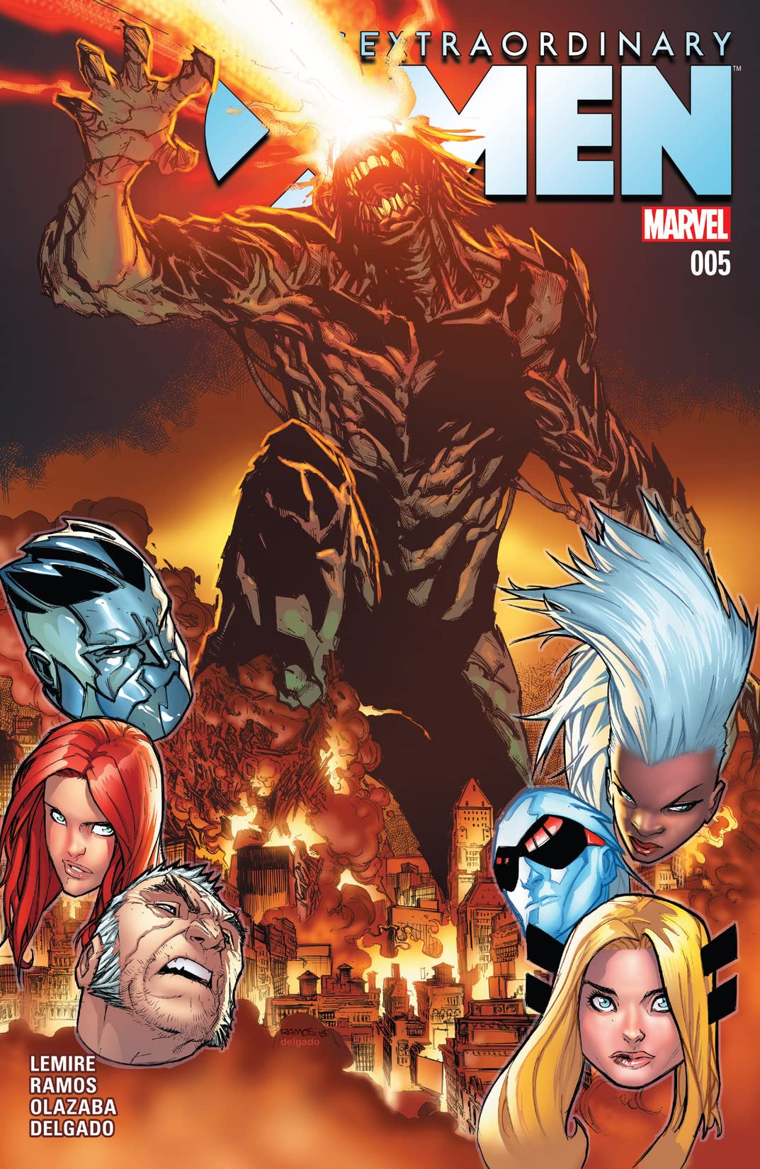 Cover of Extraordinary X-Men #5