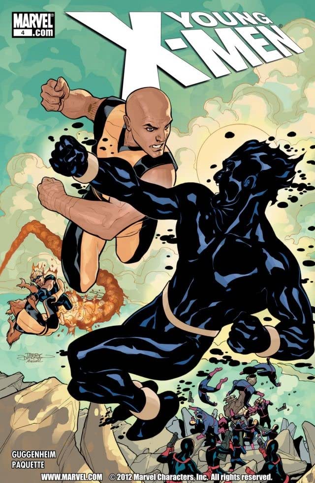 Cover of Young X-Men #4