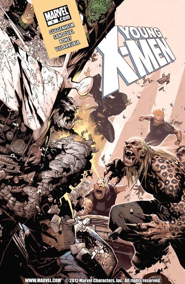 Young X-Men (2008) #9 cover