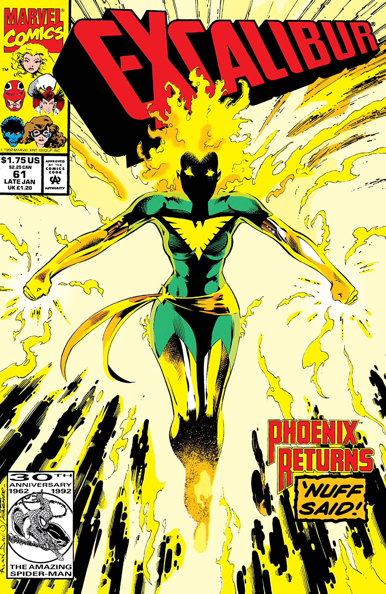 Cover of Excalibur #61