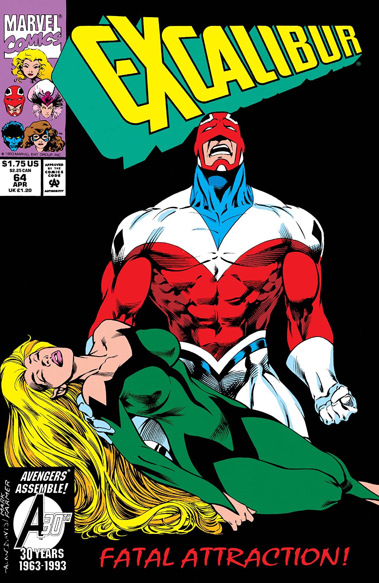 Cover of Excalibur #64