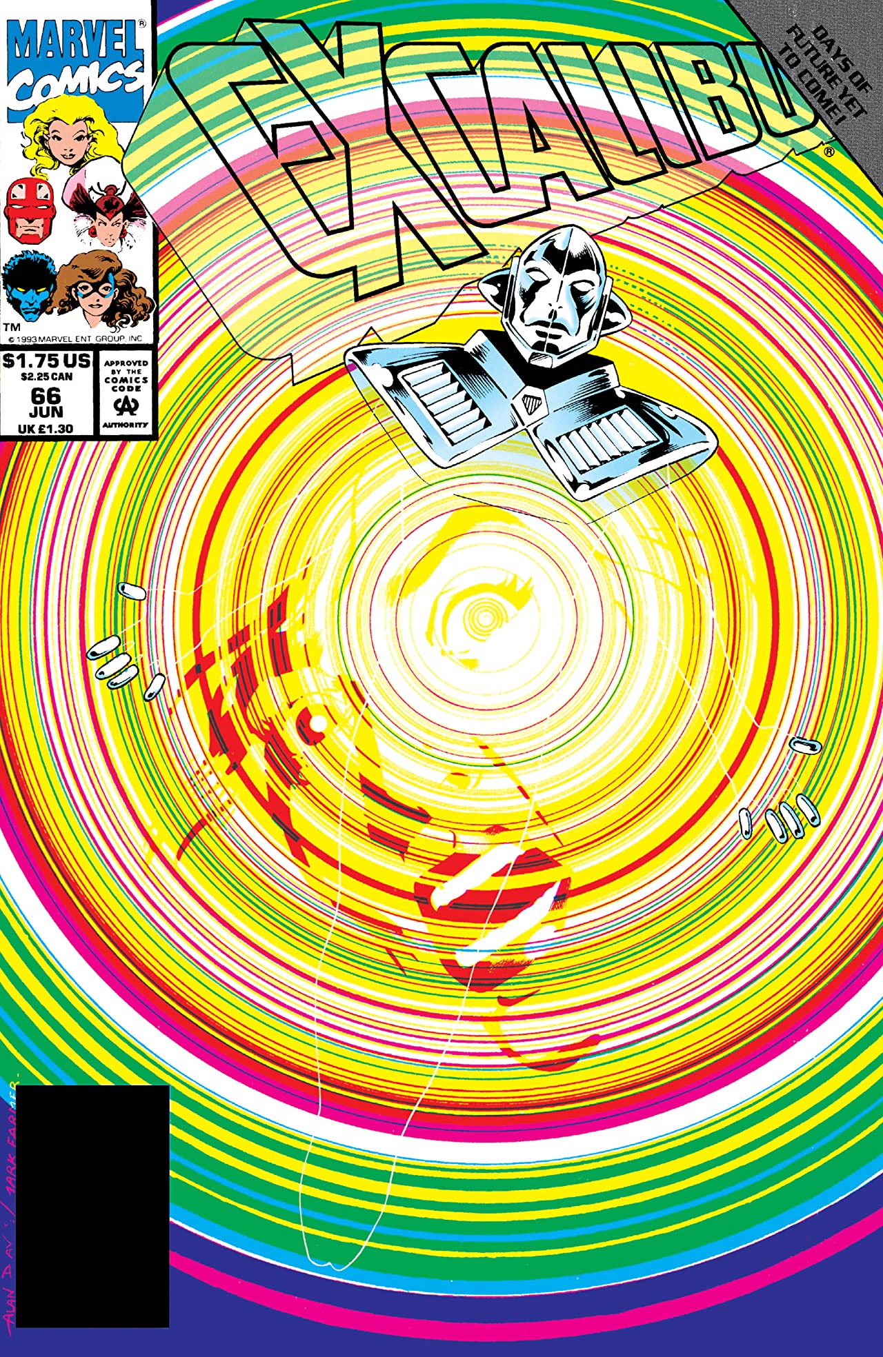 Cover of Excalibur #66